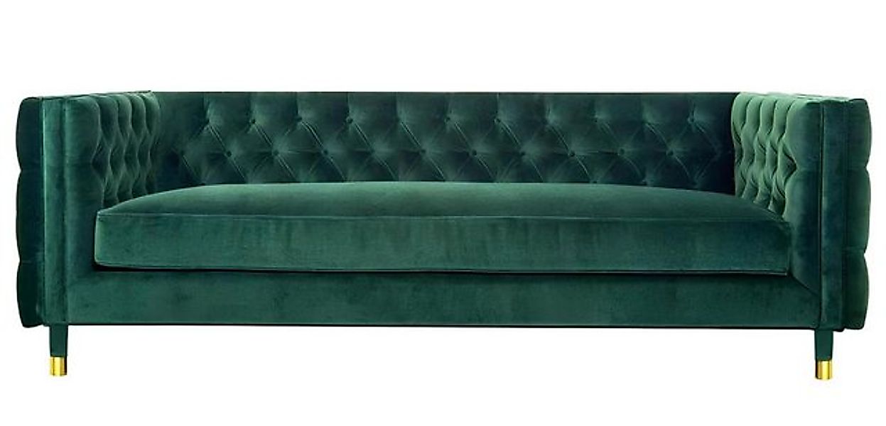 Xlmoebel 4-Sitzer Chesterfield Viersitzer-Sofa mit luxuriösem Design aus St günstig online kaufen