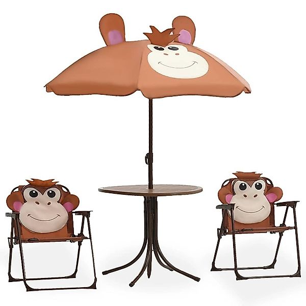vidaXL Gartenlounge-Set 3-tlg. Garten-Bistro-Set für Kinder günstig online kaufen
