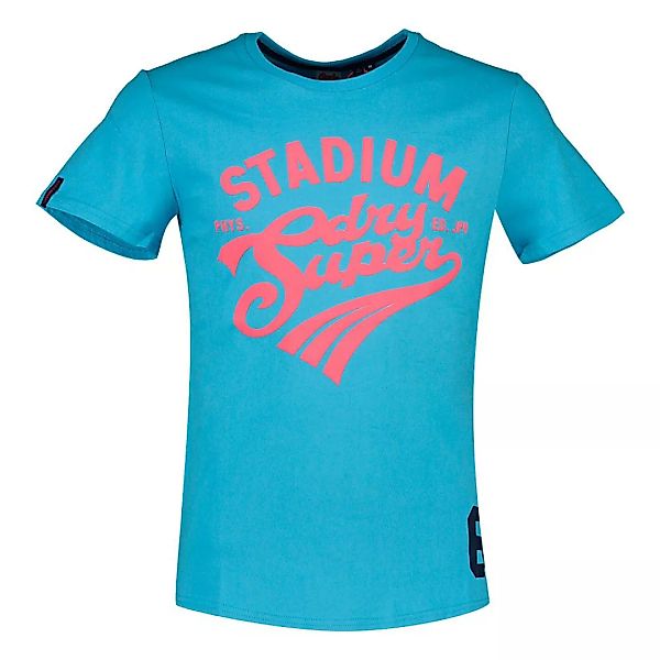 Superdry Collegiate Graphic 185 Kurzarm T-shirt L Ocean Blue günstig online kaufen