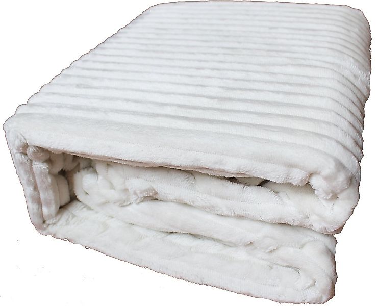 KH-Haushaltshandel Bettwäsche Winter Wende Bettwäsche Cashmere Cord Fleece, günstig online kaufen