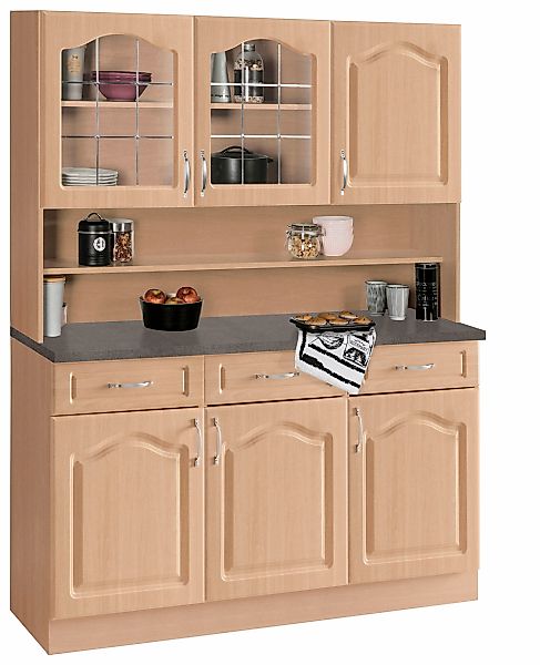wiho Küchen Küchenbuffet "Linz", 120 cm breit, in Landhaus-Optik günstig online kaufen