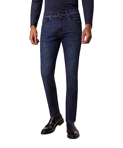 Pierre Cardin Herren Jeans PC-LYON - Mid Waist - Tapered Fit - Blau günstig online kaufen