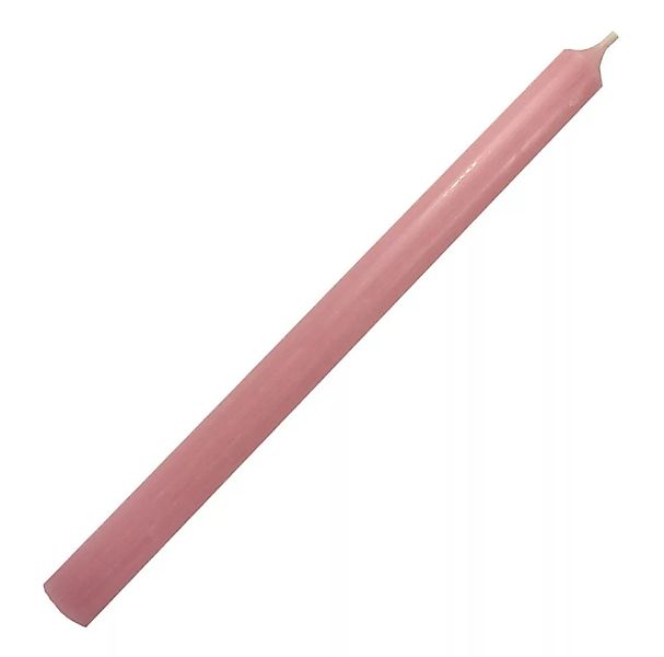 Stabkerze 28cm x 2cm Antik-Pink Pink Tropffrei Premium günstig online kaufen