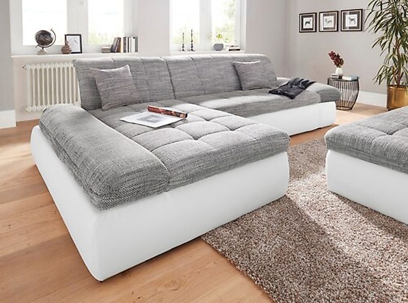 DOMO collection Ecksofa »Moric Luxus - B/T/H 300/172/80 cm, XXL-Format« günstig online kaufen