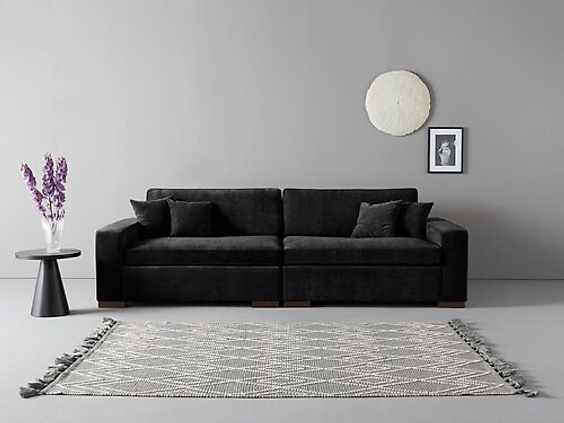 Home affaire 2-Sitzer »Skara XXL«, Lounge-Sofa XXL mit Federkern-Polsterung günstig online kaufen