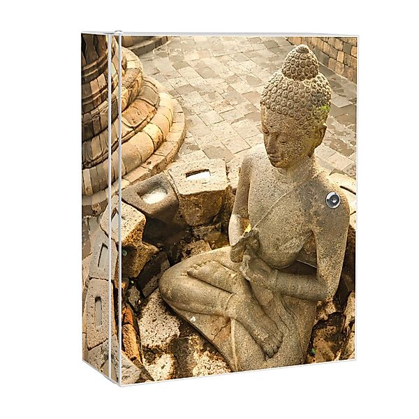 Banjado XXL Medizinschrank Abschliessbar 35x46x15cm Arzneischrank Weiß Aus günstig online kaufen