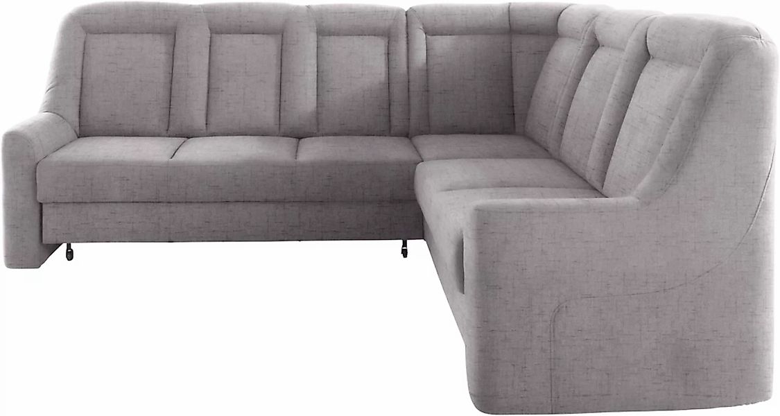 sit&more Ecksofa »Melissa L-Form«, klassisches Polsterprogramm, wahlweise B günstig online kaufen