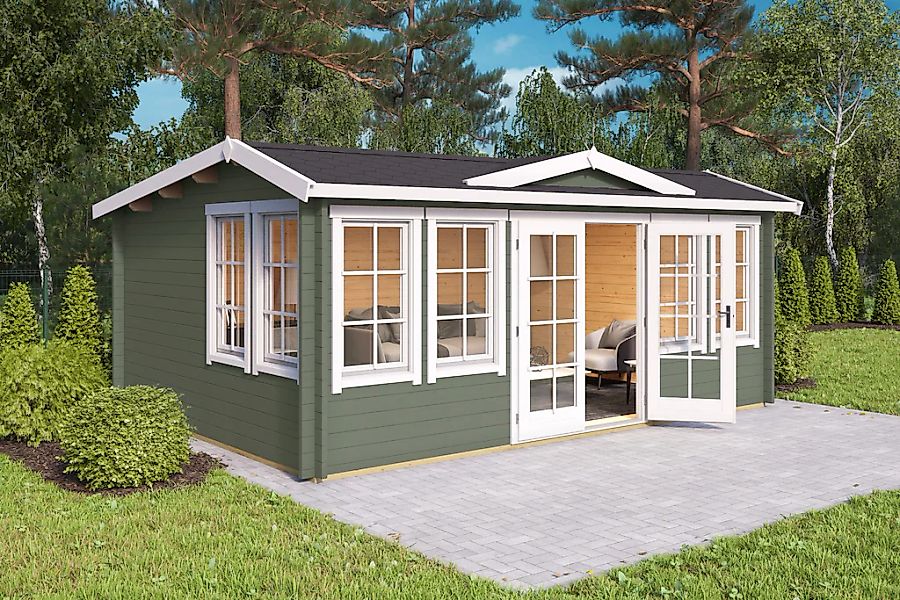Nordic Holz Gartenhaus "BALMORAL 44" günstig online kaufen