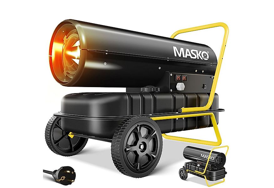 MASKO Heizgerät, 30000 W, Heizkanone 30kW Diesel Bautrockner Bauheizer Heiß günstig online kaufen