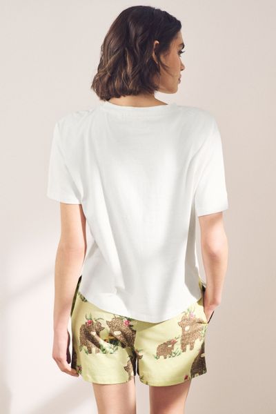 Next Pyjama Kurzarm-Schlafanzug, Hochlandrind Hamish (2 günstig online kaufen