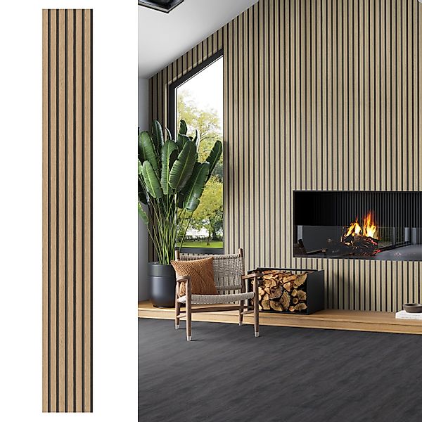 acous 3D Wandpaneel Comfort Light Eiche günstig online kaufen