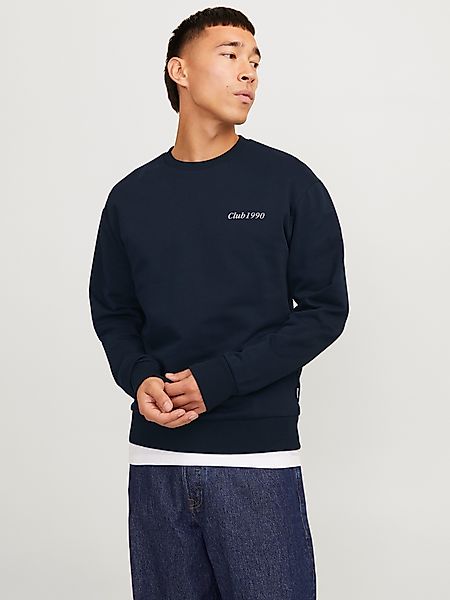 Jack & Jones Sweatshirt "JJEBRADLEY GRAPHIC SWEAT CREW NOOS", mit Front und günstig online kaufen