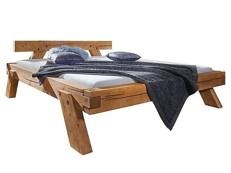 Casamia Massivholzbett Balkenbett Jugendbett Massivholz Casaletta 180 x 200 günstig online kaufen