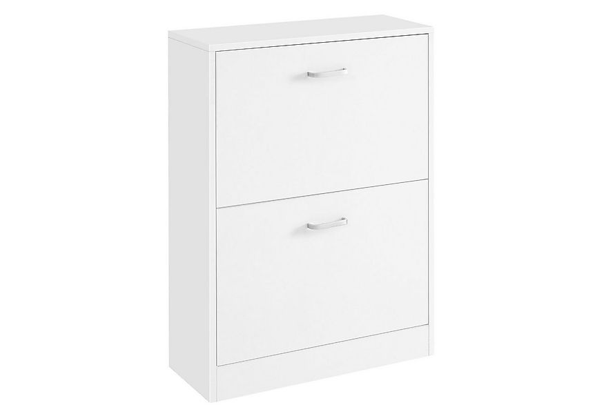 VASAGLE Schuhschrank Schuhregal Schuhkipper mit 2 Klappen, für 12 Paar günstig online kaufen