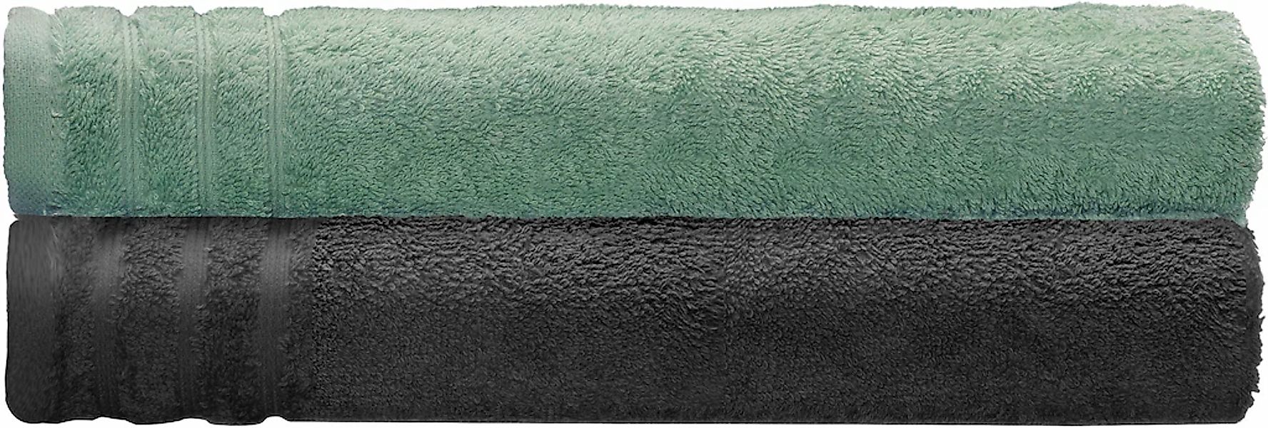 Kleine Wolke Duschtücher "Royal, 2 Stück oder 4 Stück (70/140 cm)" Uni Farb günstig online kaufen