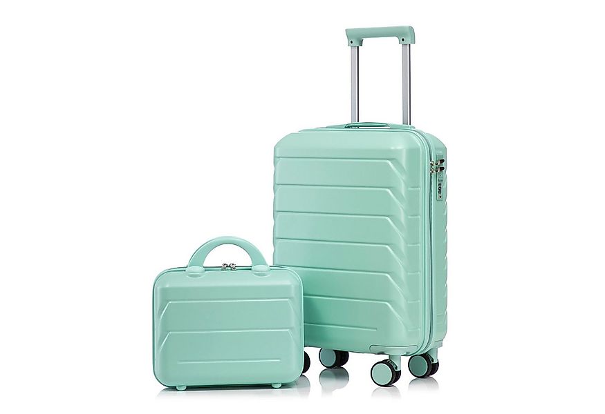 LVHOM Trolleyset 2/4 tlg., ABS Hartschalen 14"/19"/24"/28", leise Rädern fü günstig online kaufen