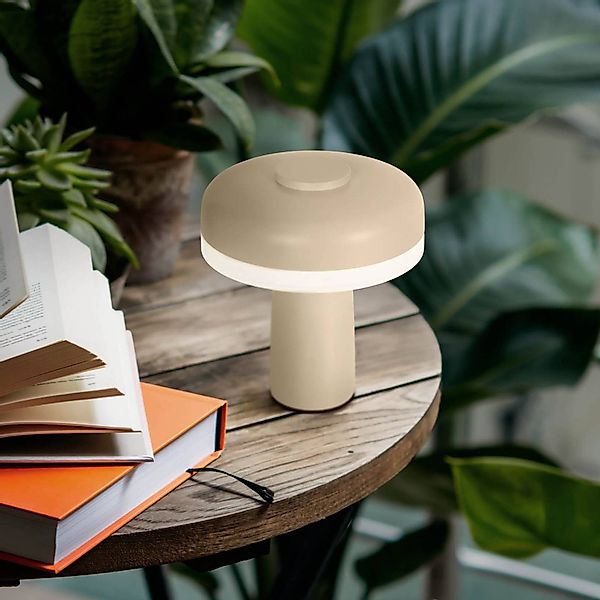 näve LED Tischleuchte Pilu, Dimmfunktion, USB-Ladefunktion, günstig online kaufen