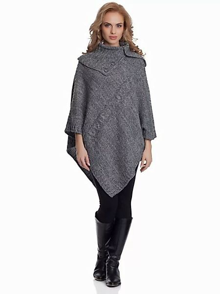 Merry Style Strickponcho Damen Poncho 2V3T1 günstig online kaufen