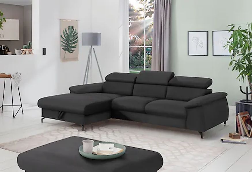 COTTA Polstergarnitur »Komaris L-Form«, (Set), Set bestehend aus: Ecksofa m günstig online kaufen