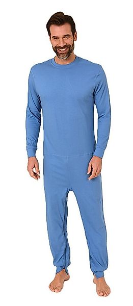 Normann Care Pyjama Herren Pflegeoverall langarm mit Reißverschluss am Rück günstig online kaufen
