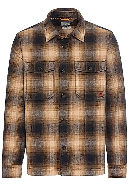 camel active Langarmhemd Overshirt aus reiner günstig online kaufen