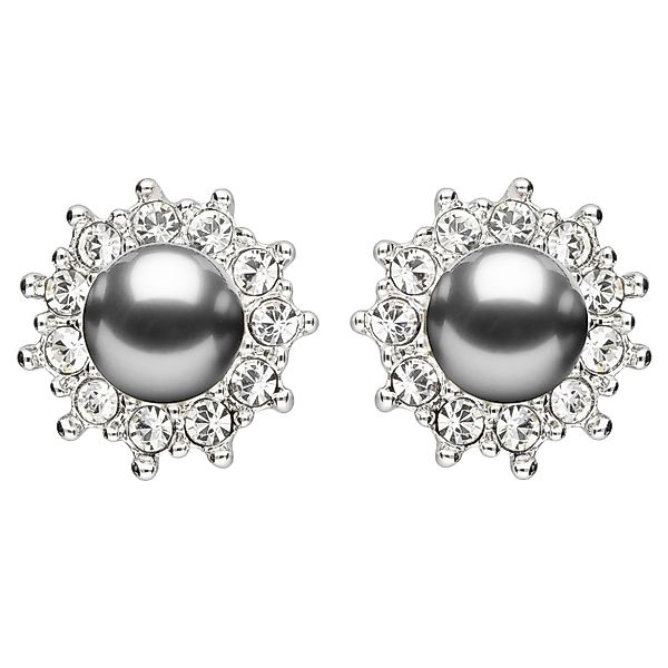 LÖB Paar Ohrstecker 750er Weißgold vergoldet günstig online kaufen