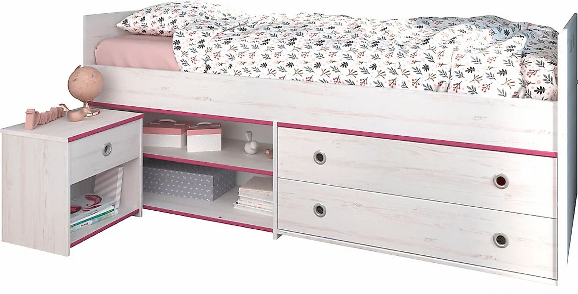 Parisot Jugendzimmer-Set "Smoozy" Kleiderstange, Schreibtisch und Regal mit günstig online kaufen