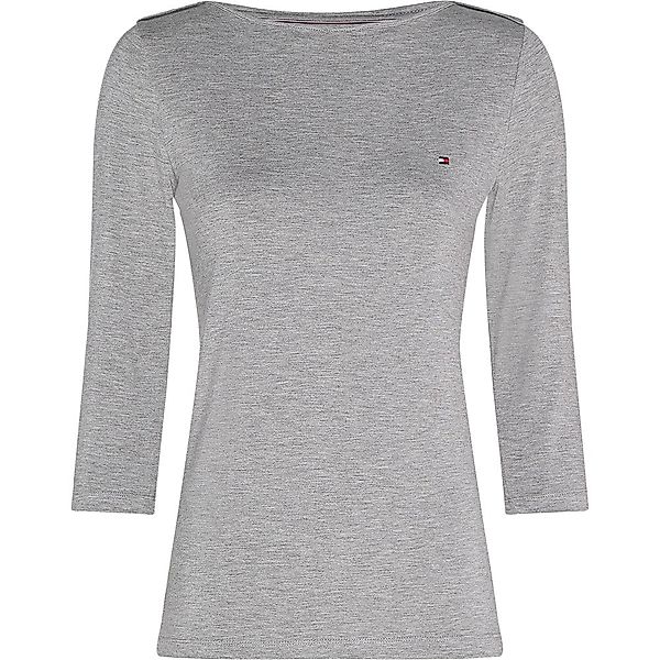 Tommy Hilfiger 3/4 T-shirt Mit Ärmeln XS Light Grey Heather günstig online kaufen