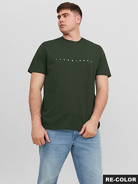 Jack & Jones PlusSize Rundhalsshirt JJESTAR JJ TEE SS NOOS PLS Baumwolle, r günstig online kaufen