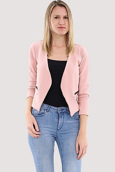 malito more than fashion Jackenblazer 6040 Sweatblazer im Basic-Look günstig online kaufen
