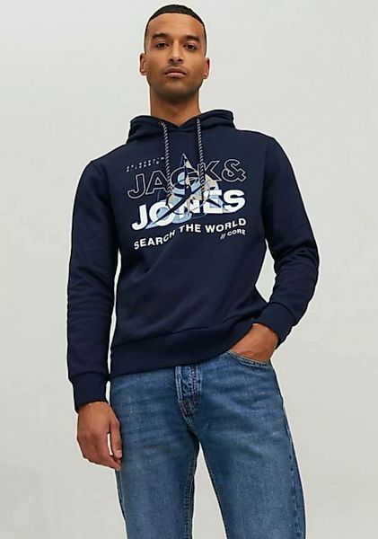Jack & Jones Kapuzensweatshirt JCOHUNT SWEAT HOOD LN günstig online kaufen