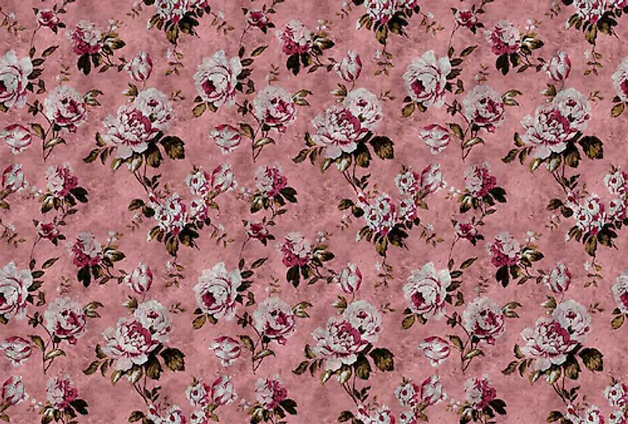 living walls Fototapete »Walls by Patel Wild Roses 4« glatt Vlies, Wand, Sc günstig online kaufen