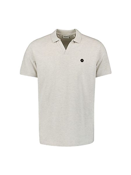 NO EXCESS Poloshirt Polo V Melange günstig online kaufen