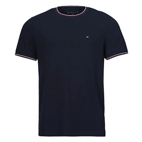 Tommy Hilfiger  T-Shirt RWB TIPPED COLLAR TEE günstig online kaufen
