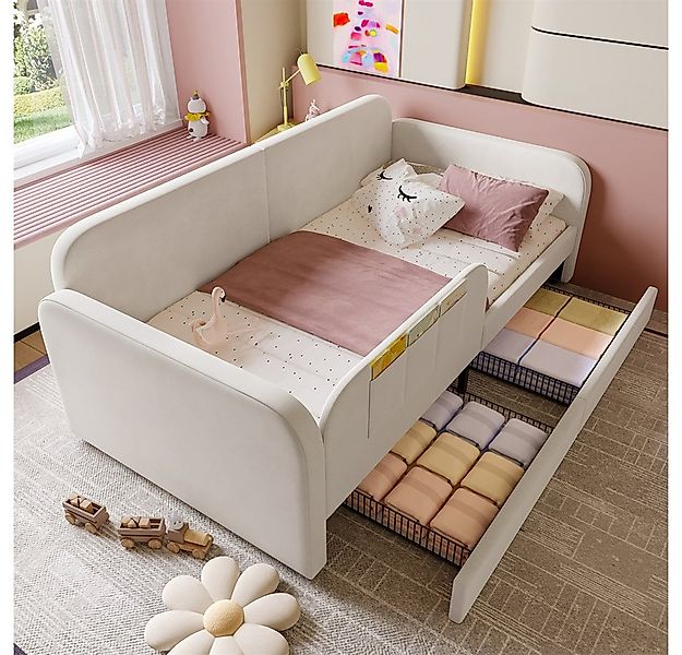 Sweiko Daybett Tagesbett 90x200cm,Schlafsofa mit Metallbettgestel, (Polster günstig online kaufen