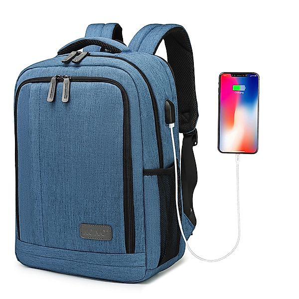 KONO Notebook-Rucksack Unisex Laptop-Rucksack, anti-Diebstahl, Business-Arb günstig online kaufen