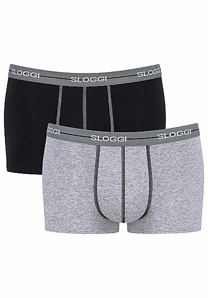 sloggi Boxershorts "Boxershort Start Hipster C2P box 2er Pack" günstig online kaufen