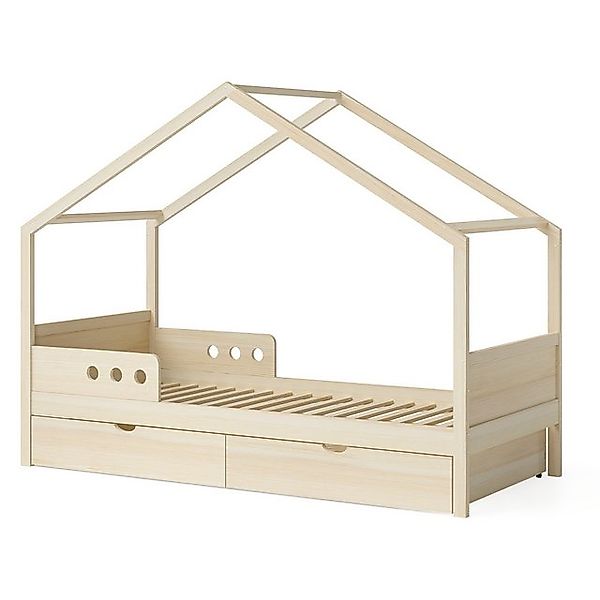 Bellabino Hausbett Bela (Kinderbett 90x200 cm, mit großer Schublade und Mat günstig online kaufen