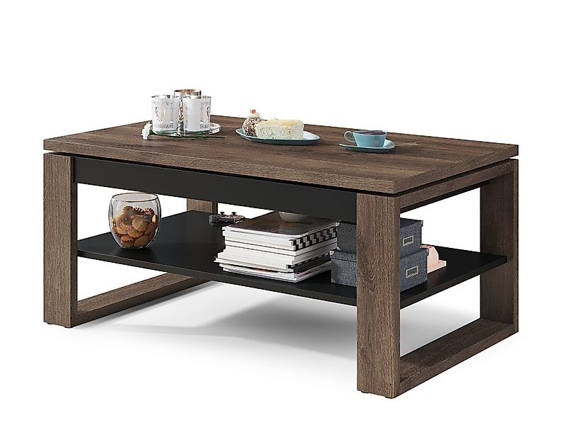 designimpex Couchtisch Design Multifunktionstisch Nuo Arbeitstisch günstig online kaufen