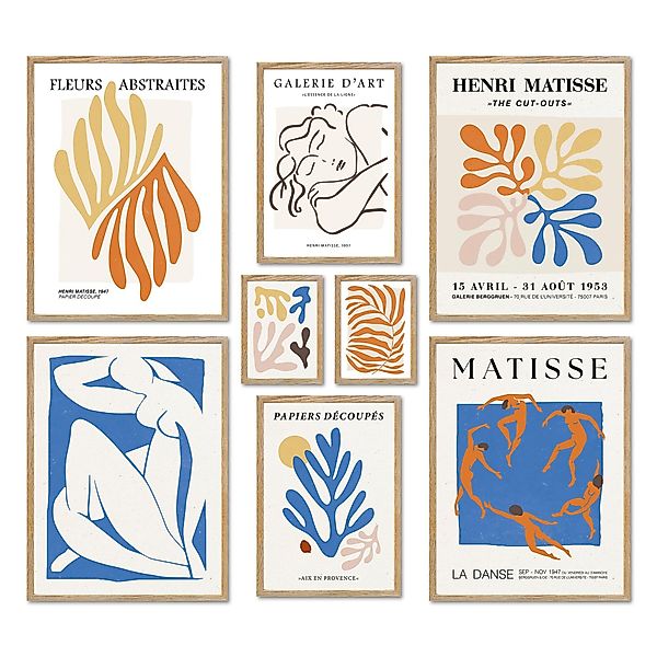 ARTFAVES Bilder-Collage Poster Set - MATISSE günstig online kaufen