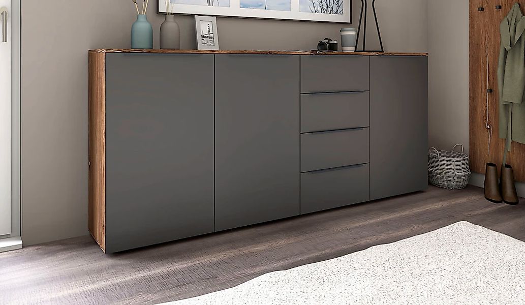 borchardt Möbel Highboard "Tom", Breite 200 cm günstig online kaufen