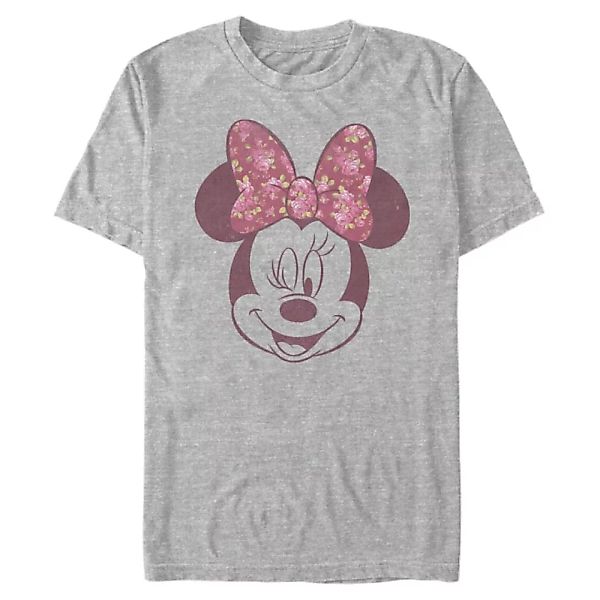 Disney - Micky Maus - Minnie Maus Love Rose - Männer T-Shirt günstig online kaufen