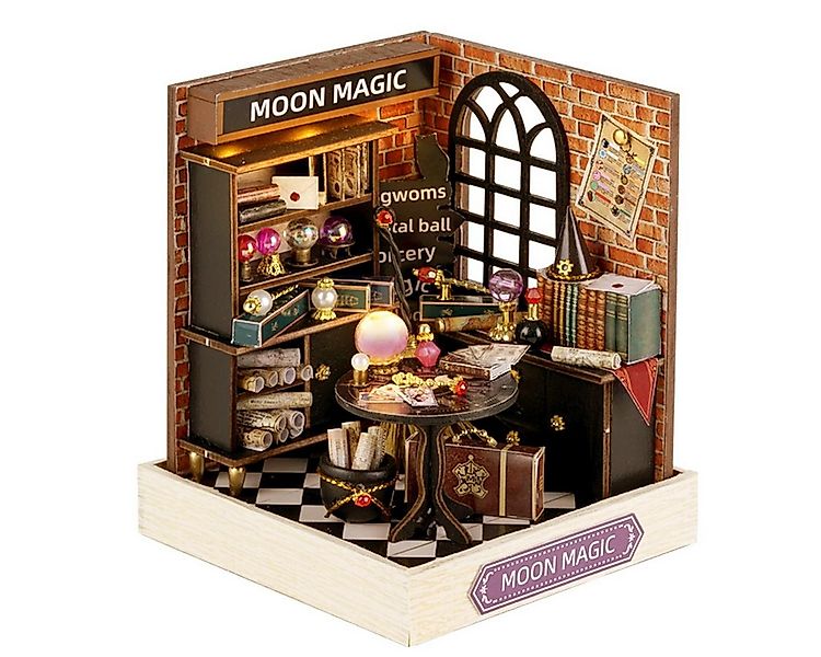 Cute Room 3D-Puzzle Miniatur DIY Modellbausatz Zauberhaus Moon Magic, Puzzl günstig online kaufen