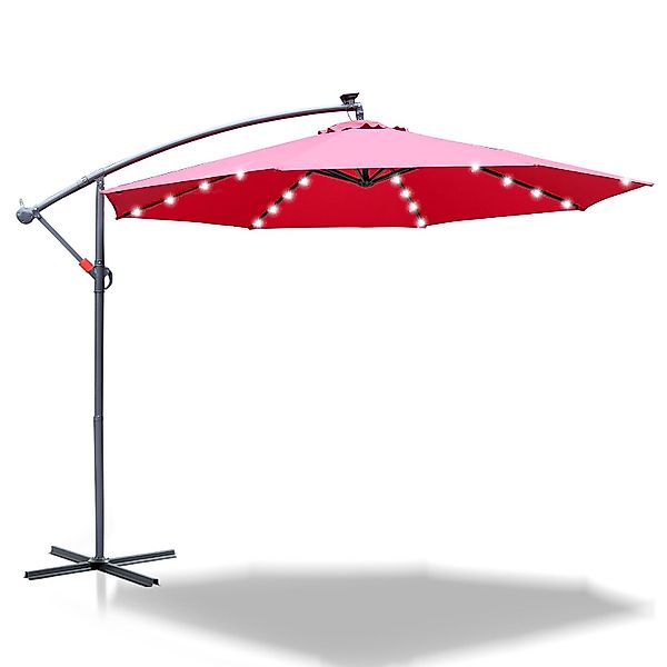 Clanmacy Sonnenschirm Gartenschirm 350cm, Ampelschirm mit günstig online kaufen