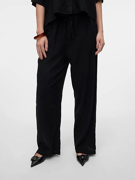 Vero Moda "VMLINN LINEN PANTS WVN NOOS" Sommerhose, mit Leinen günstig online kaufen