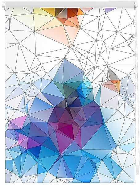 Seitenzugrollo Klemmfix Motiv Grafik, LICHTBLICK ORIGINAL, Lichtschutz, ohn günstig online kaufen