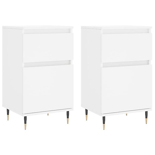 vidaXL Sideboard Sideboards 2 Stk. Weiß günstig online kaufen