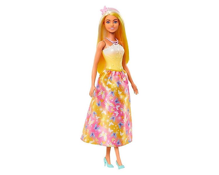 Mattel® Anziehpuppe Mattel HRR09 - Barbie - Royal-Puppe mit fantasievollem günstig online kaufen