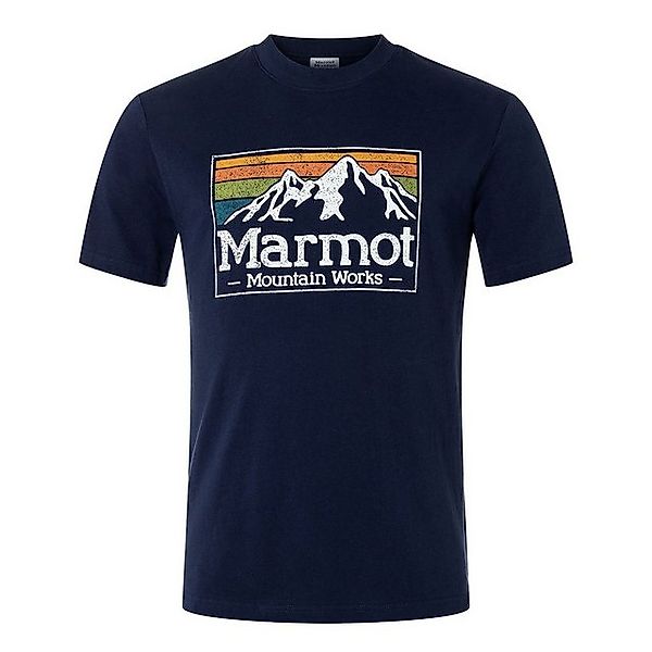 Marmot T-Shirt Gradient Tee Short-Sleeve T-Shirt mit Marken-Logo günstig online kaufen