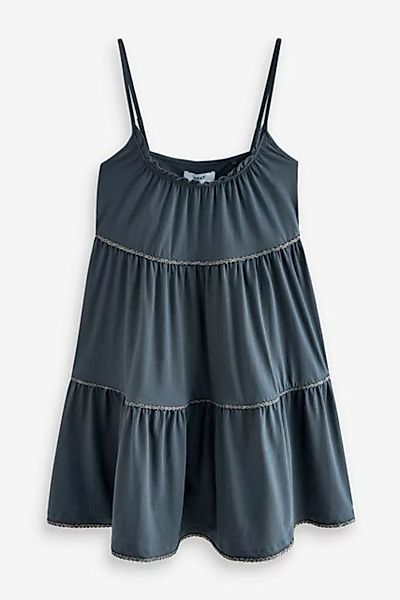 Next Sommerkleid Gestuftes Sommerkleid aus Jersey (1-tlg) günstig online kaufen